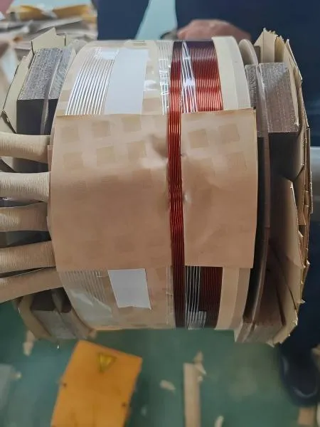 عملية العمل لمحول النوع الجاف